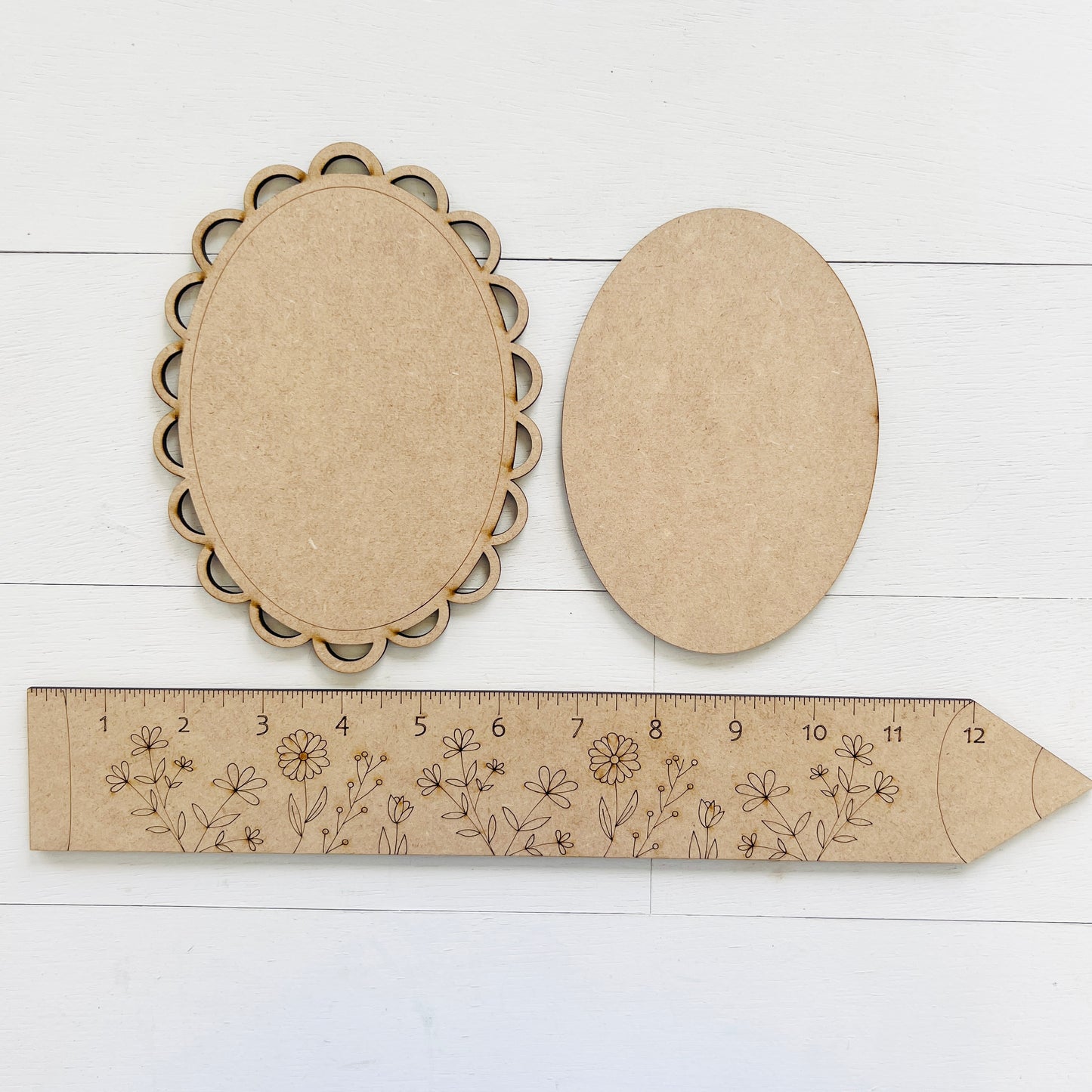 Layered Lace Plaque