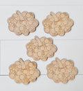 Mini Etched Floral Pumpkin Set of 5 DIY Kit - 101