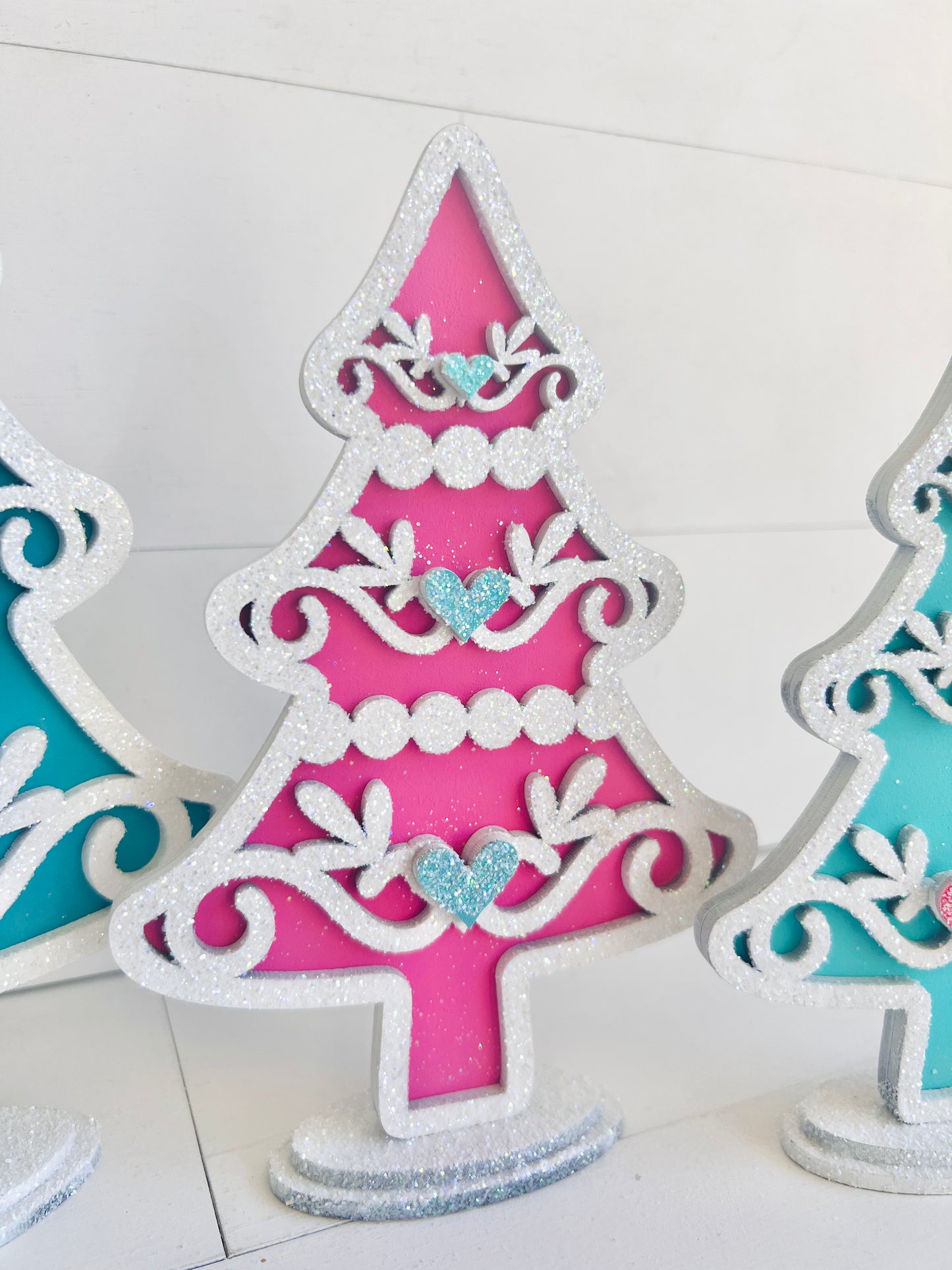 Gingerbread Trees DIY Set