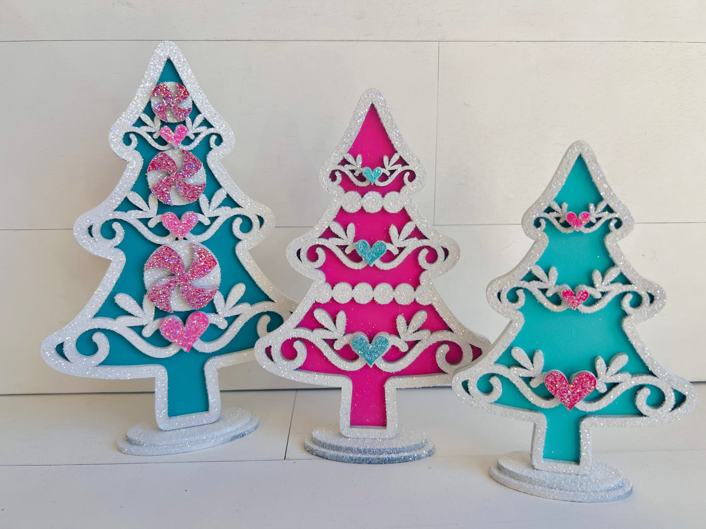 Gingerbread Trees DIY Set