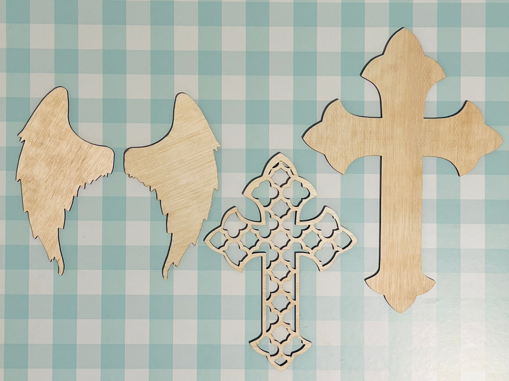 Angel Wing Cross DIY KIT - 264