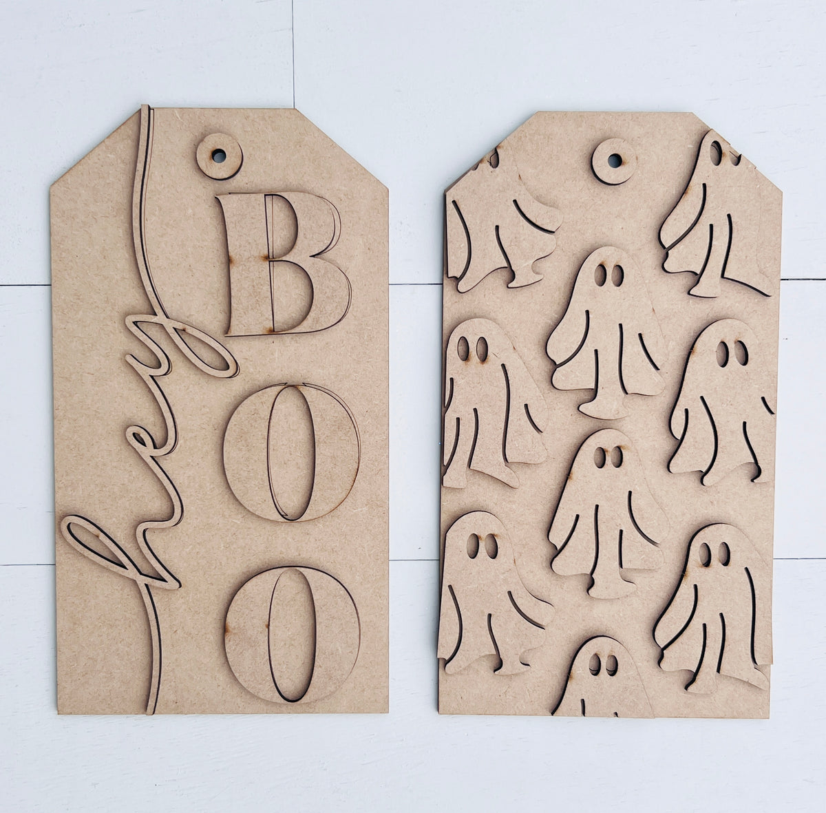 Hey Boo Ghost Tags DIY Kit