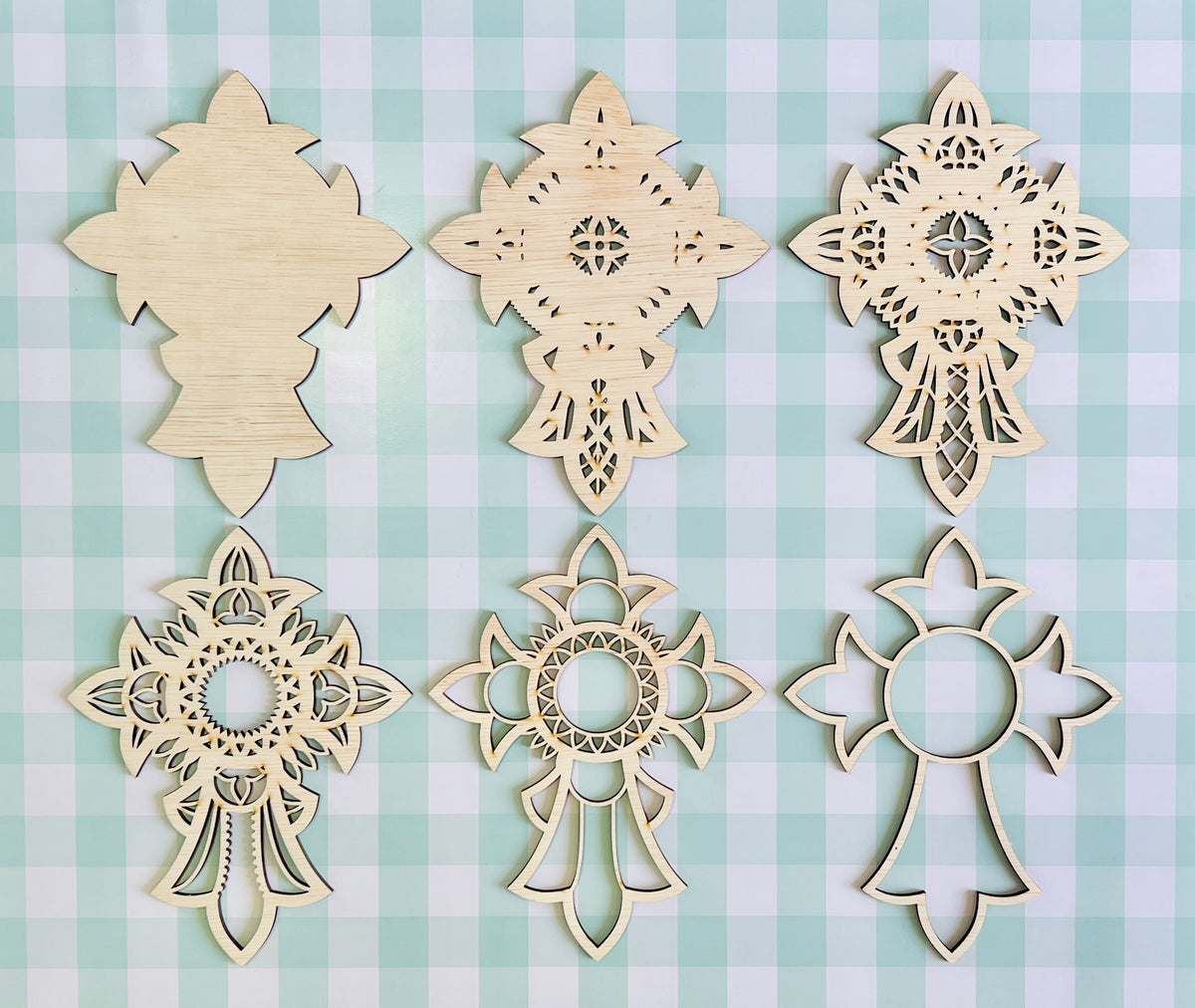 Layered Mandala Cross DIY KIT - 309
