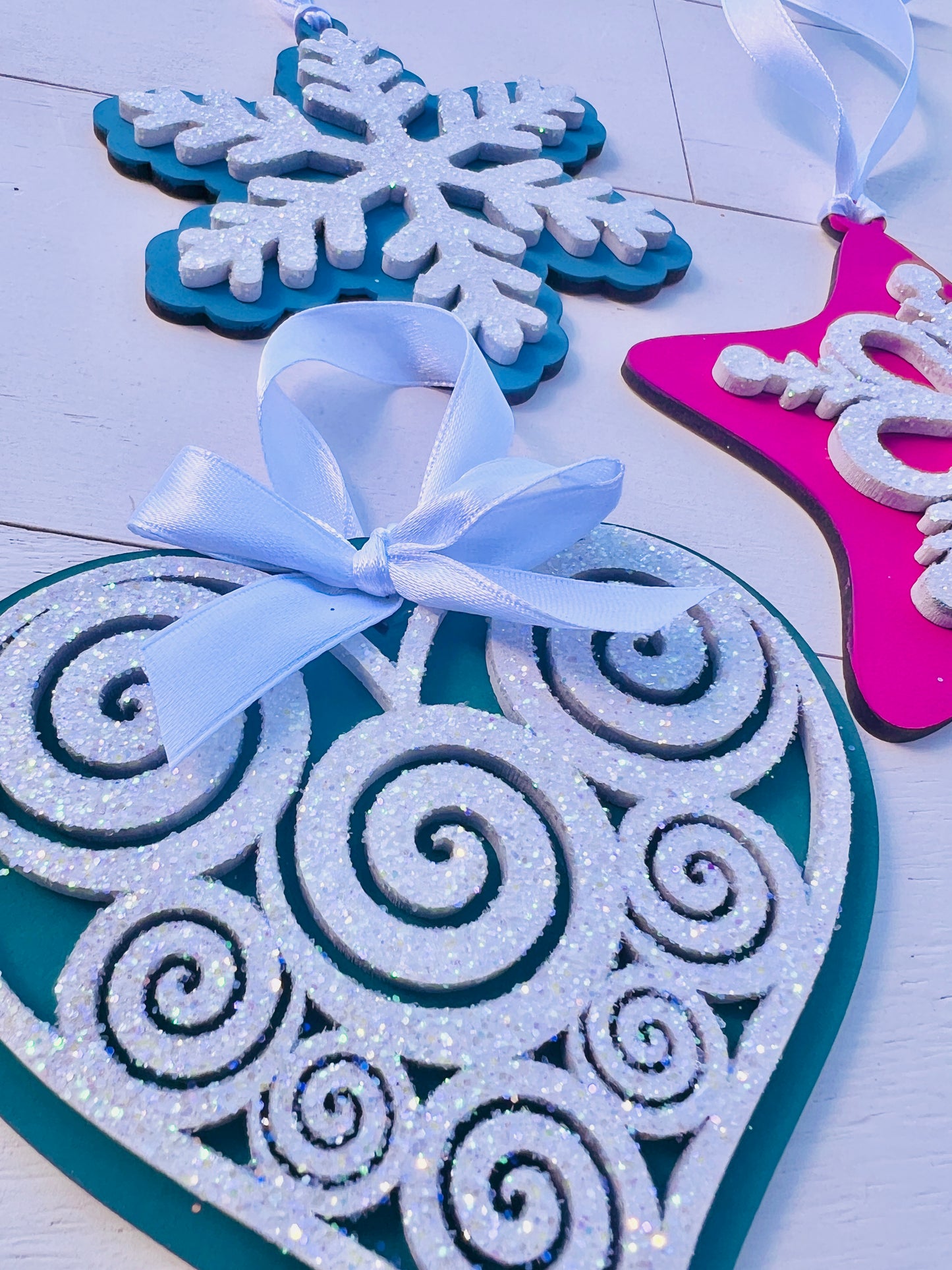 Gingerbeard Snowflake Ornaments DIY Kit