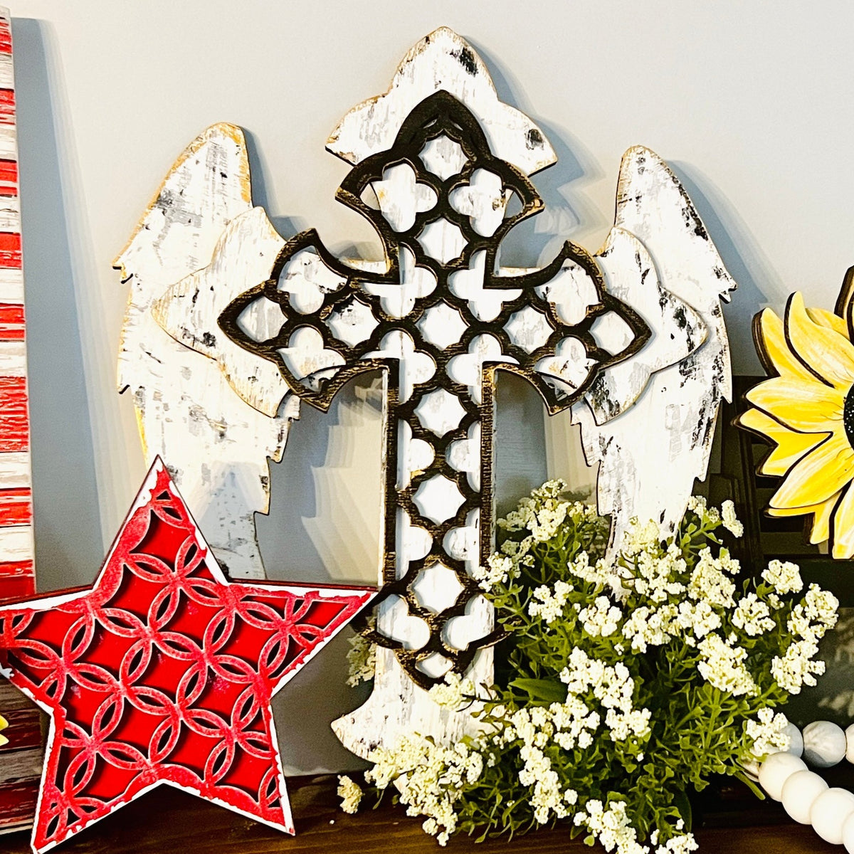 Angel Wing Cross DIY KIT - 264