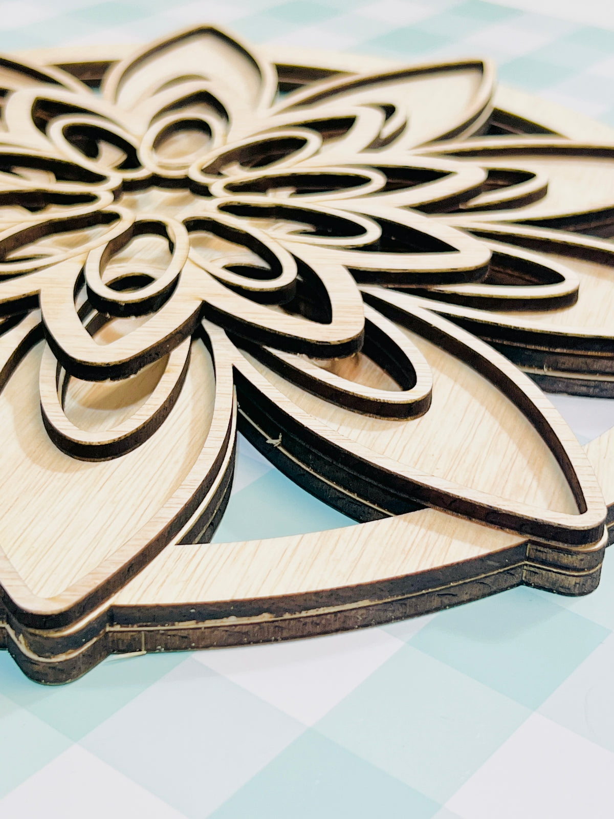 Layered Flower Wall Hanging DIY KIT