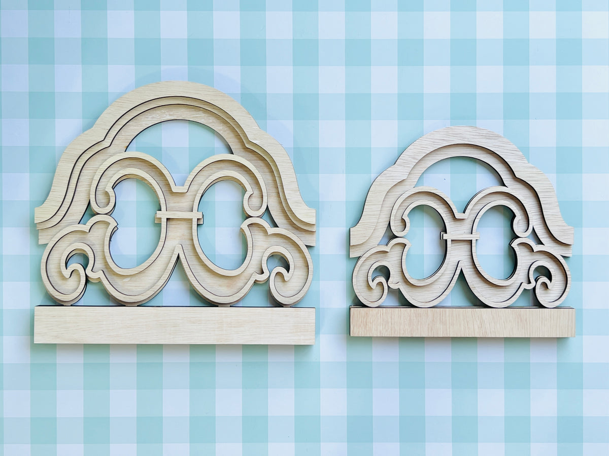 Large Architectural Shelf Sitters DIY KIT