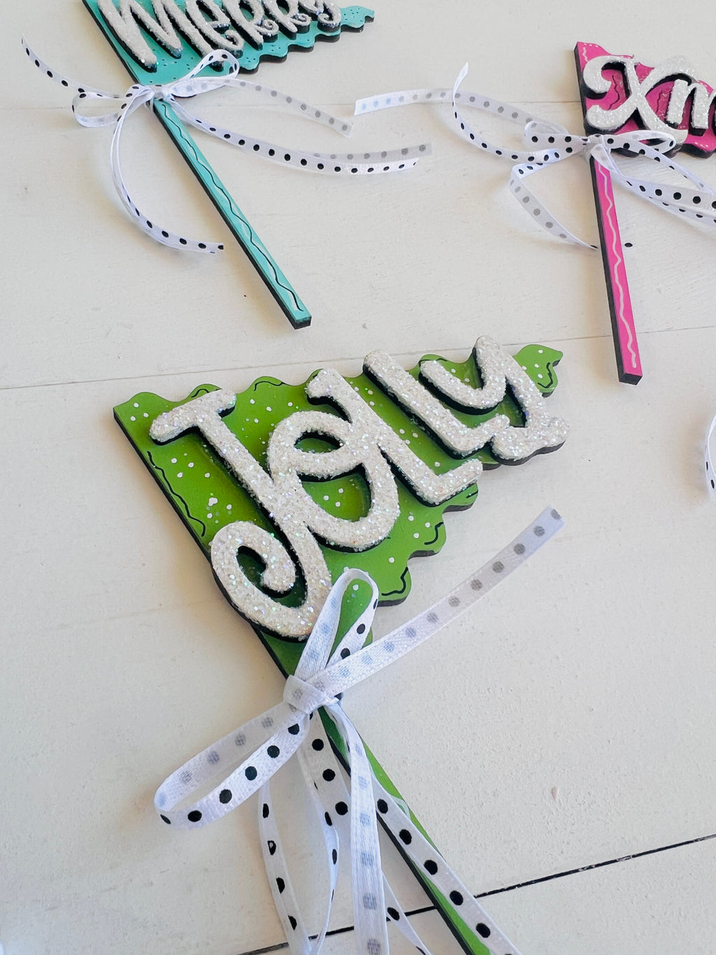 Christmas Pennant Flags DIY Kit - 110