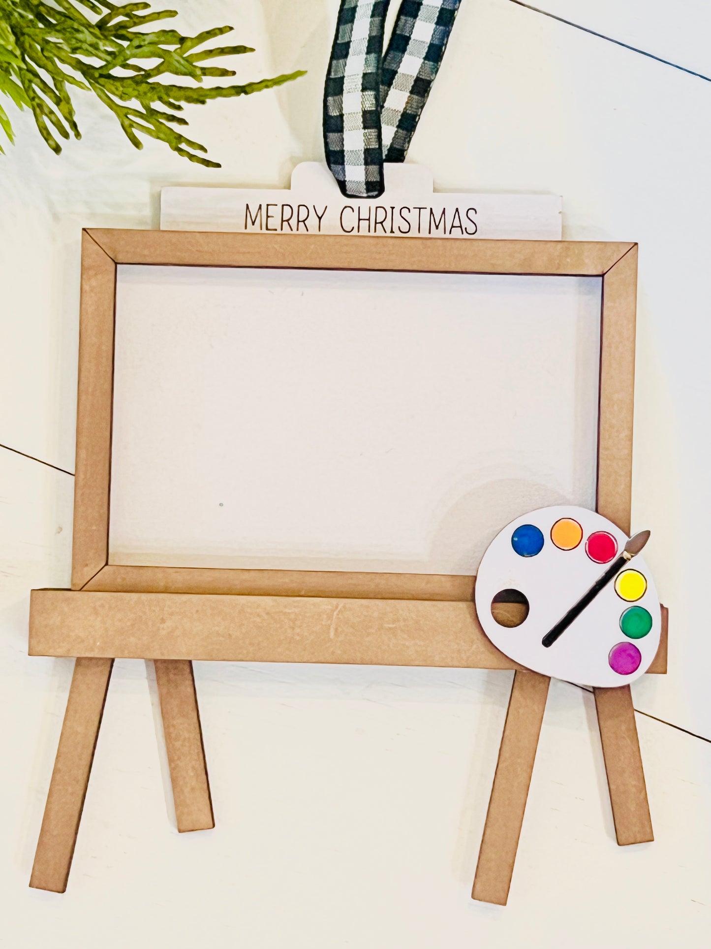 Paint Easel Gift Card Holder Ornament DIY Kit