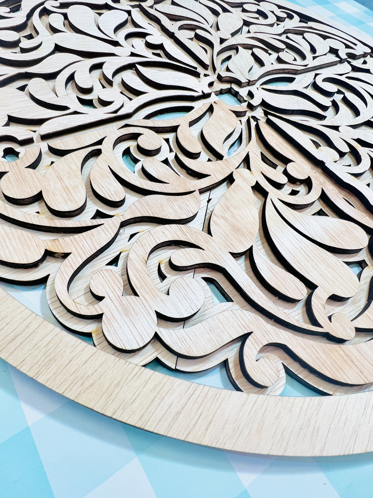 Architectural Circle Wall Plaque DIY KIT