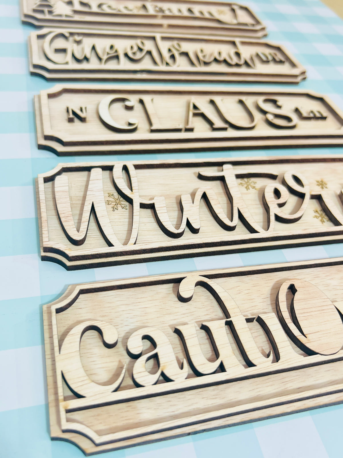 Christmas Street Signs DIY KIT - 111