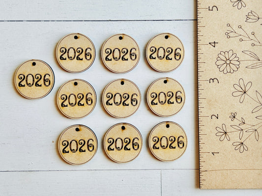 2026 Ornament Tags - bundle of 20