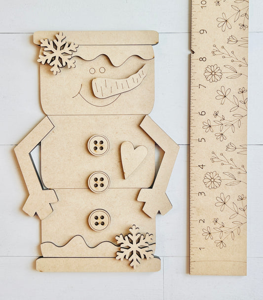 S'mores Snowman Shelf Sitter
