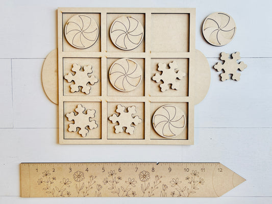 Gingerbread Tic Tac Game