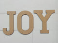 6" JOY Letters BLANK - 105
