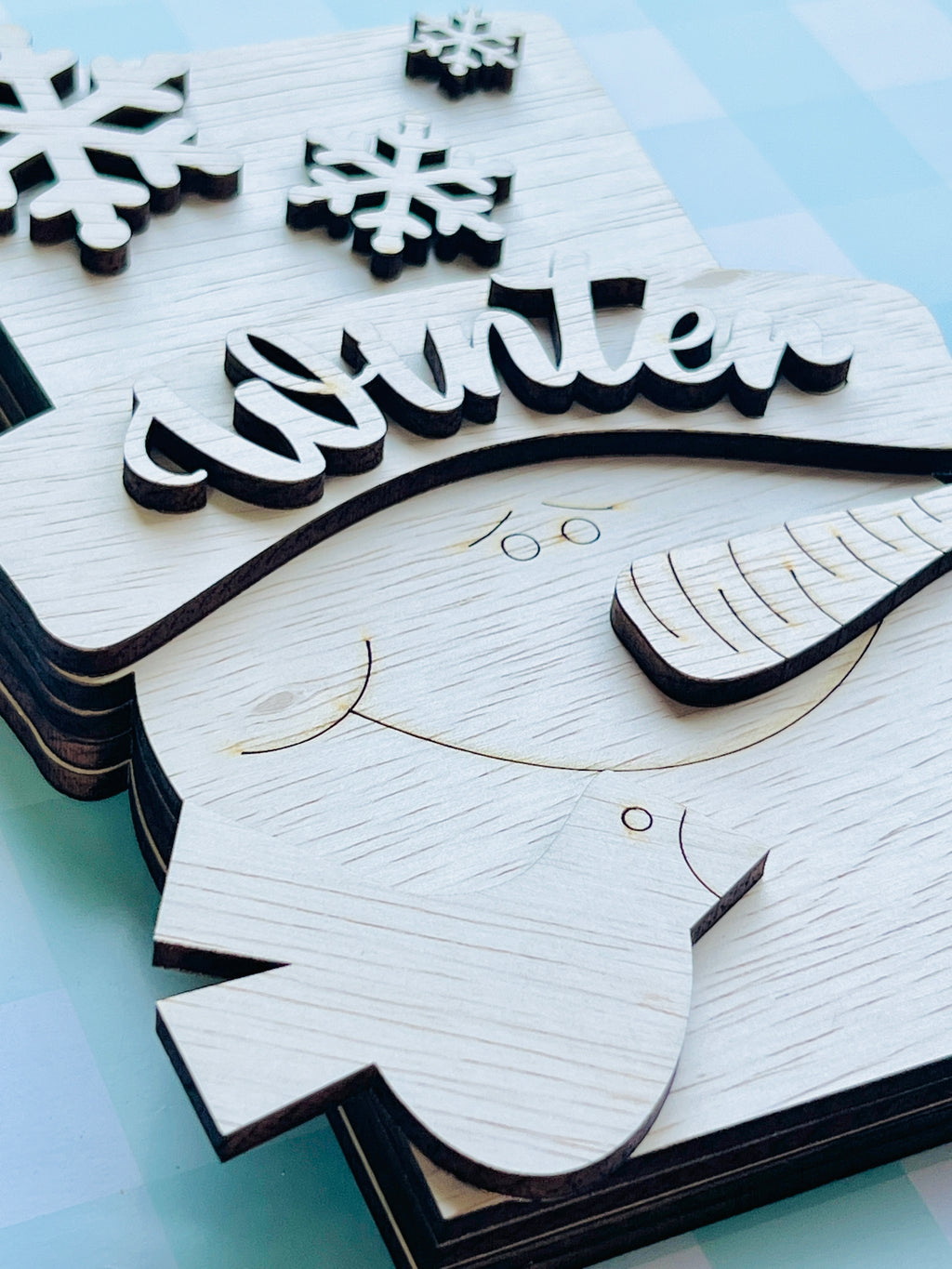 Chunky Snowman DIY KIT - 115
