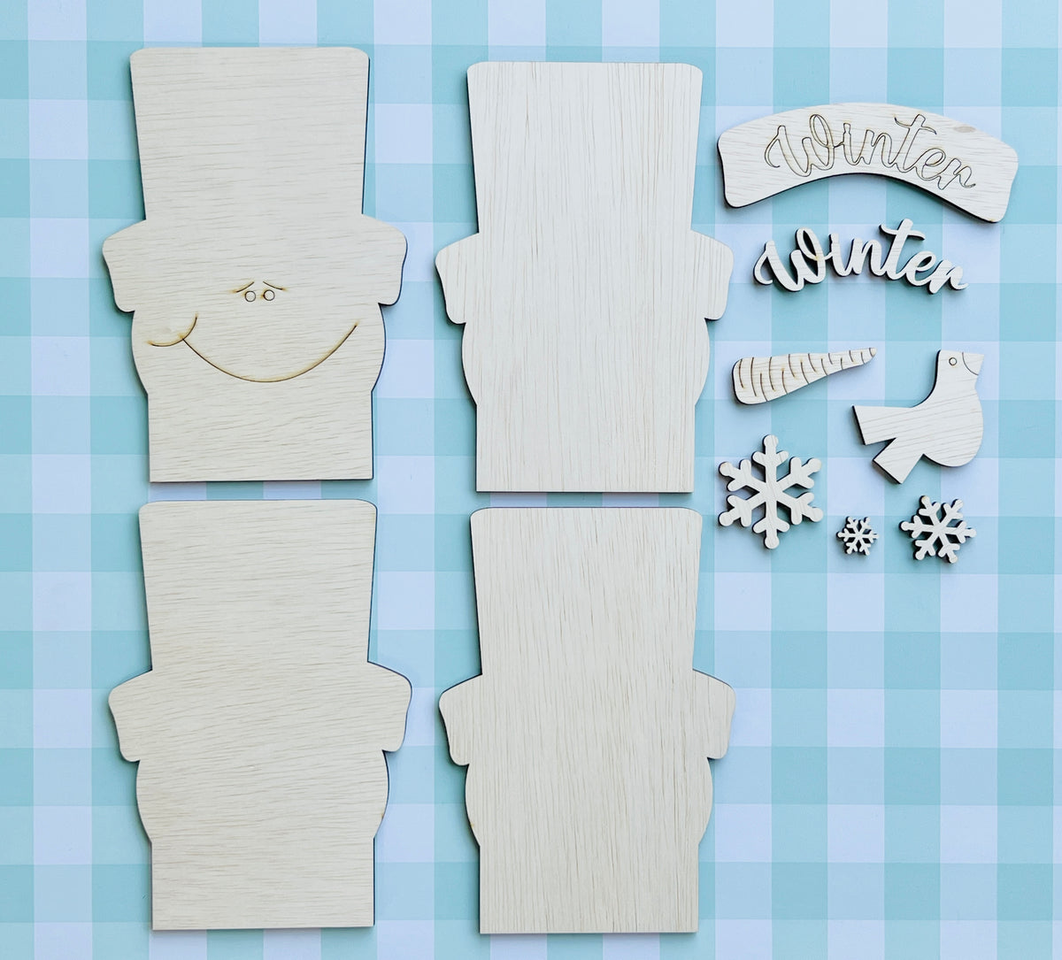 Chunky Snowman DIY KIT - 115