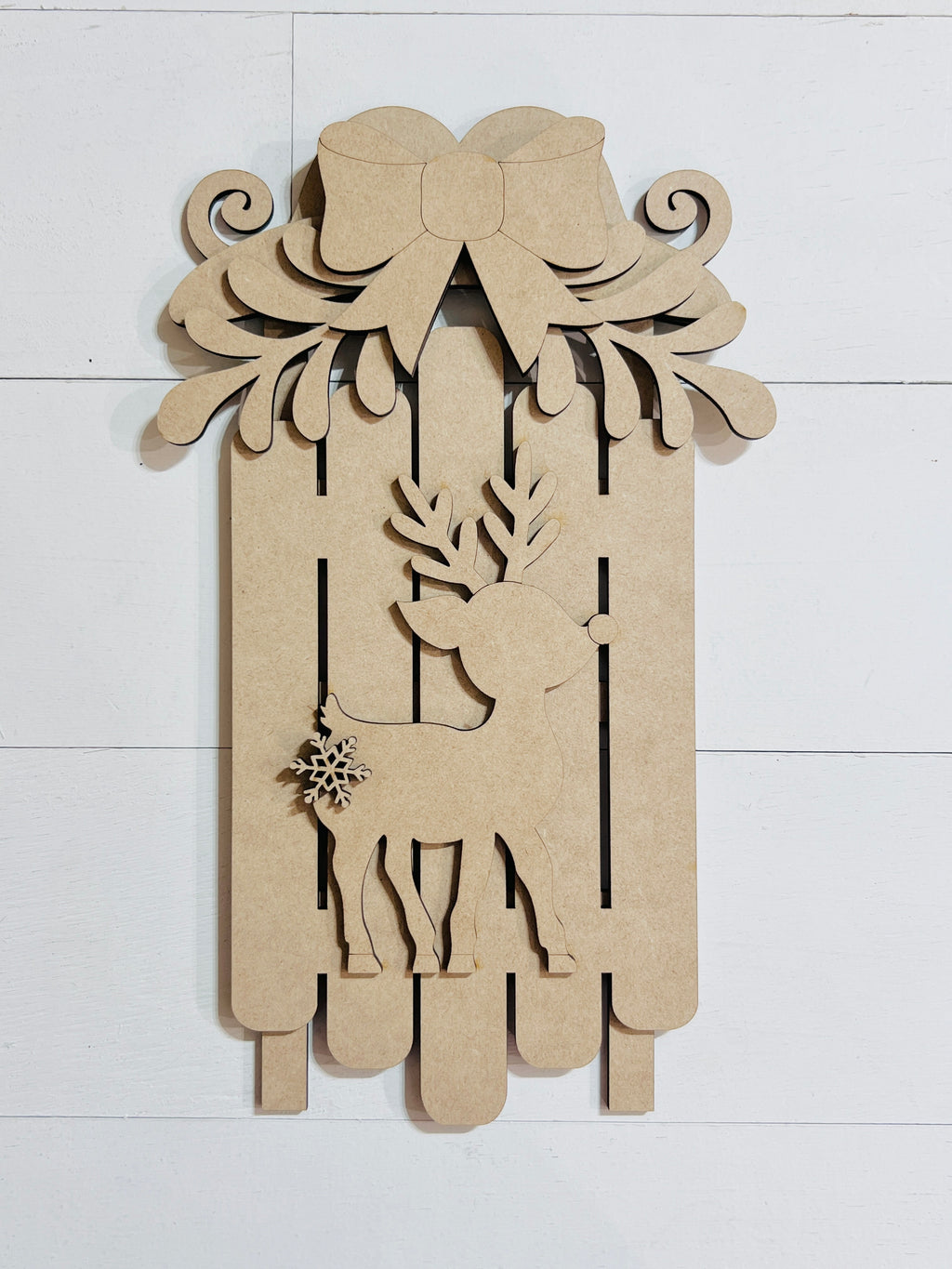 Reindeer Sleigh DIY Kit - 162