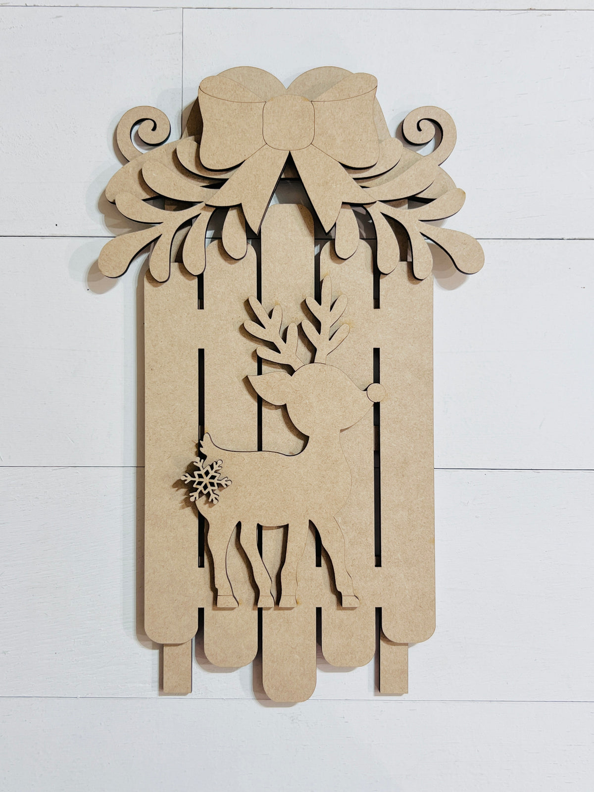 Reindeer Sleigh DIY Kit - 162