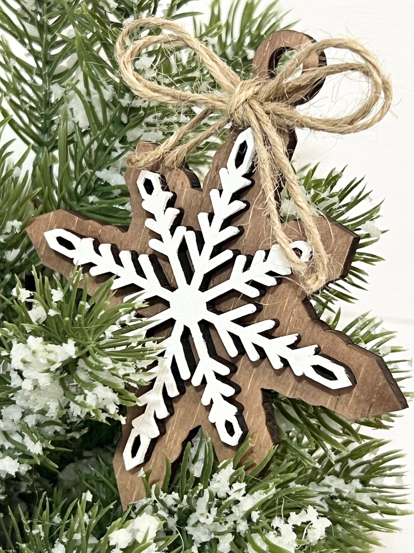 Snowflake Ornaments - Set of 10 DIY KIT