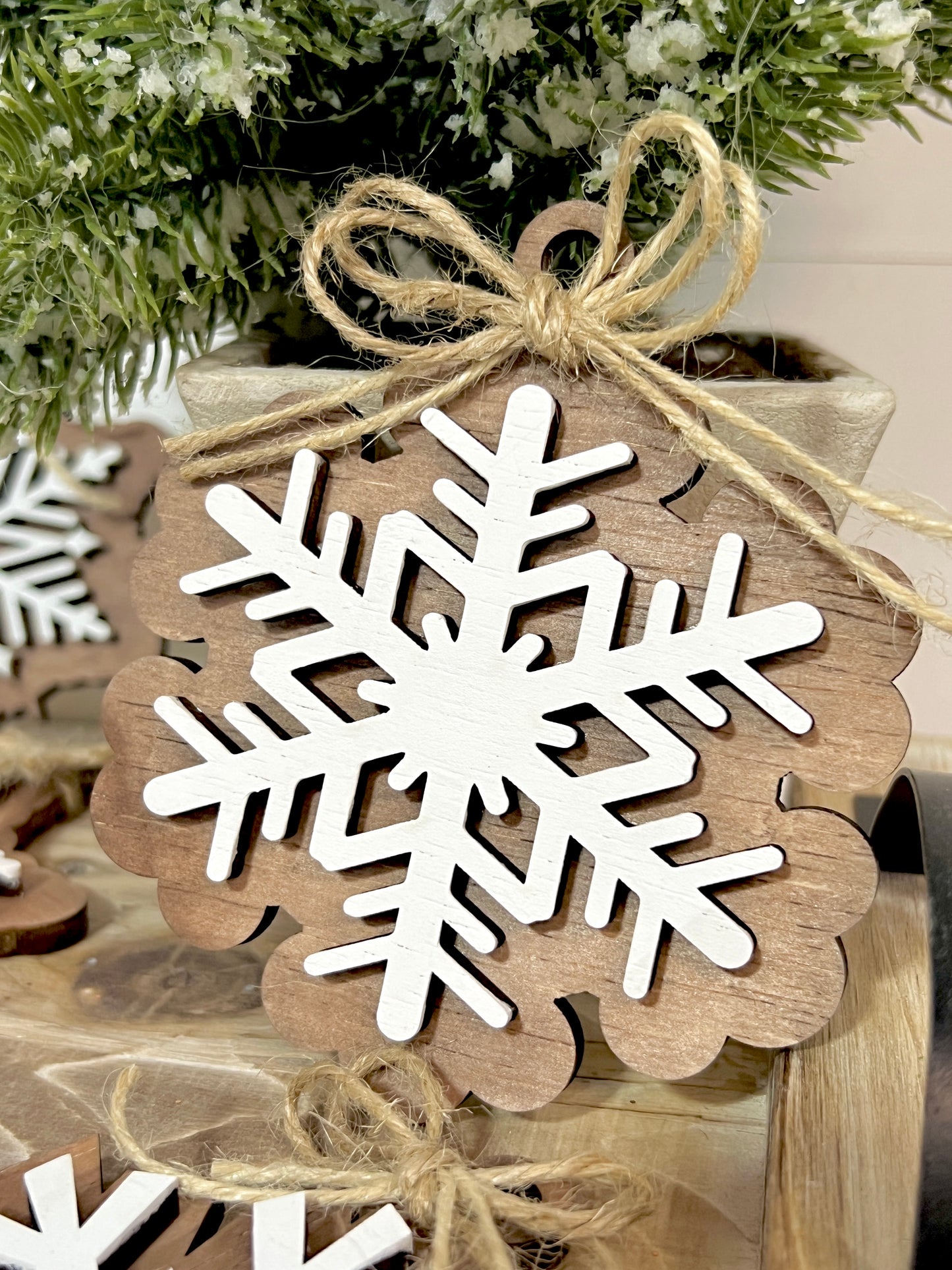 Snowflake Ornaments - Set of 10 DIY KIT