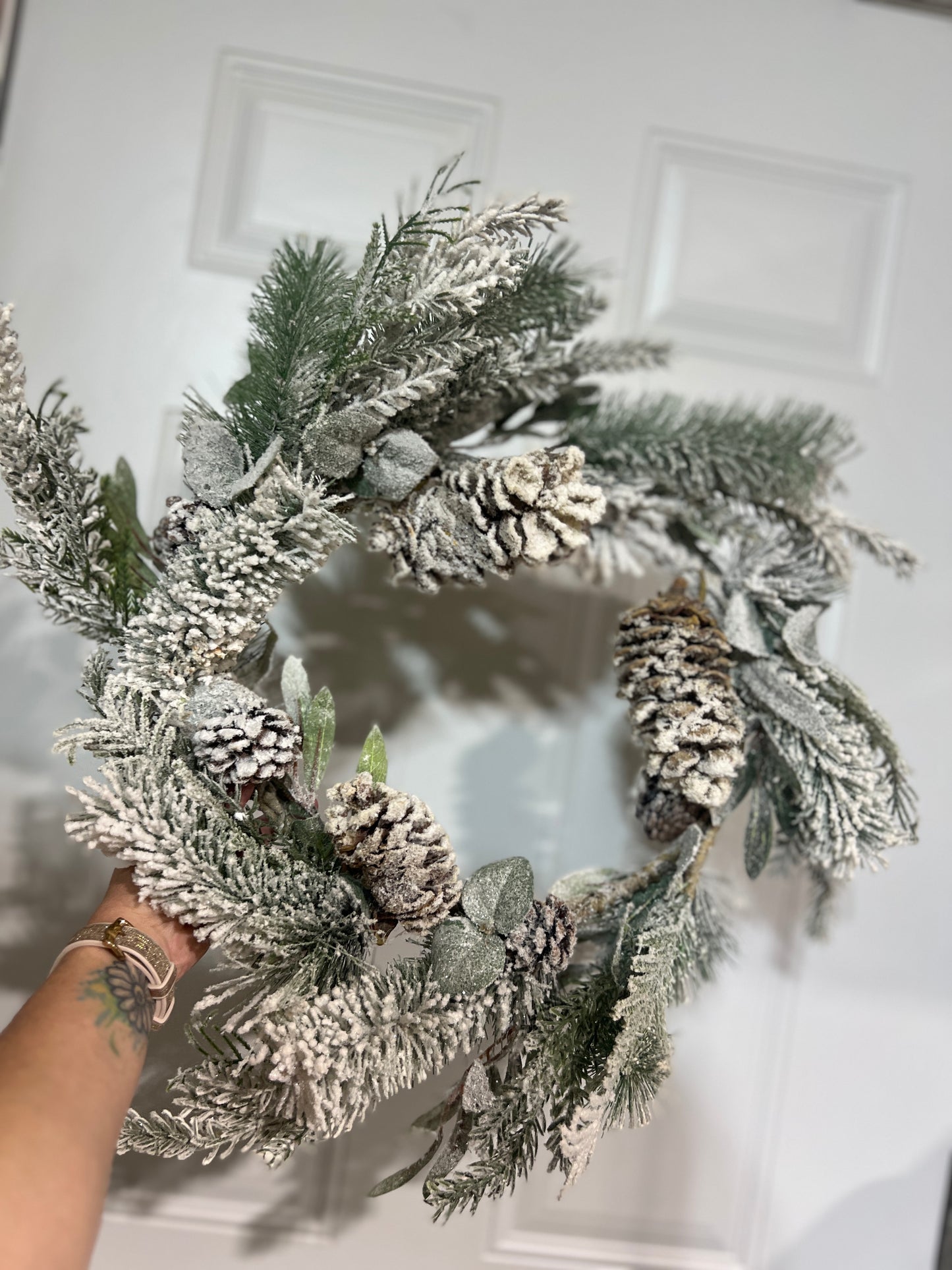 24" Winter Hallow Wreath