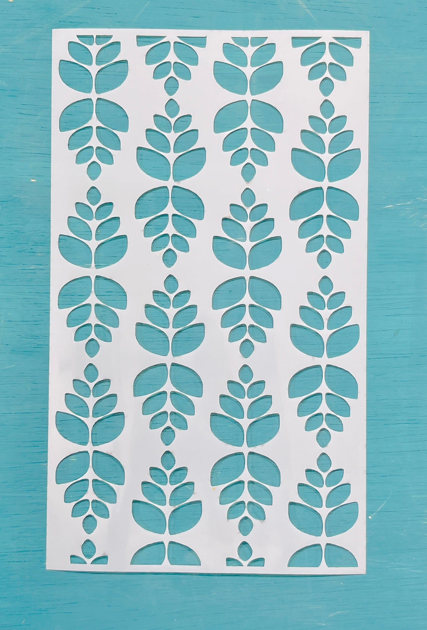 Botanical Leaf Stencil