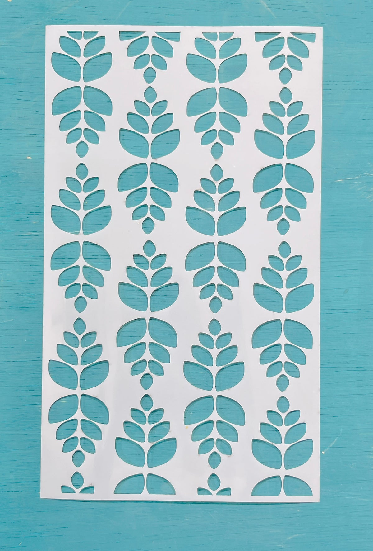 Botanical Leaf Stencil - 544