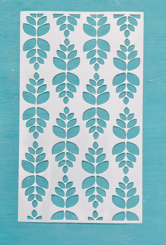 Botanical Leaf Stencil