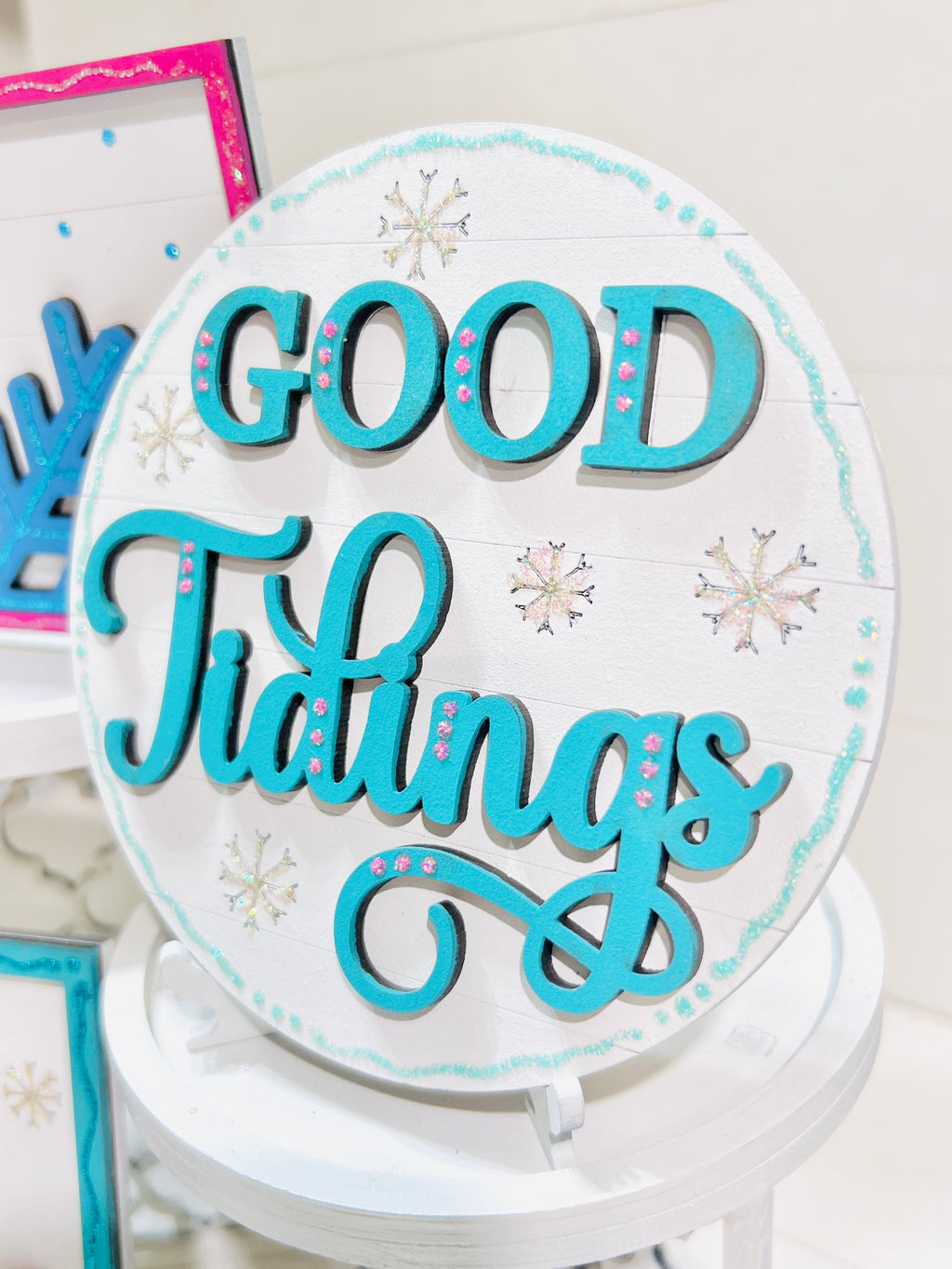 Merry and Bright Tiered Tray Set - 137