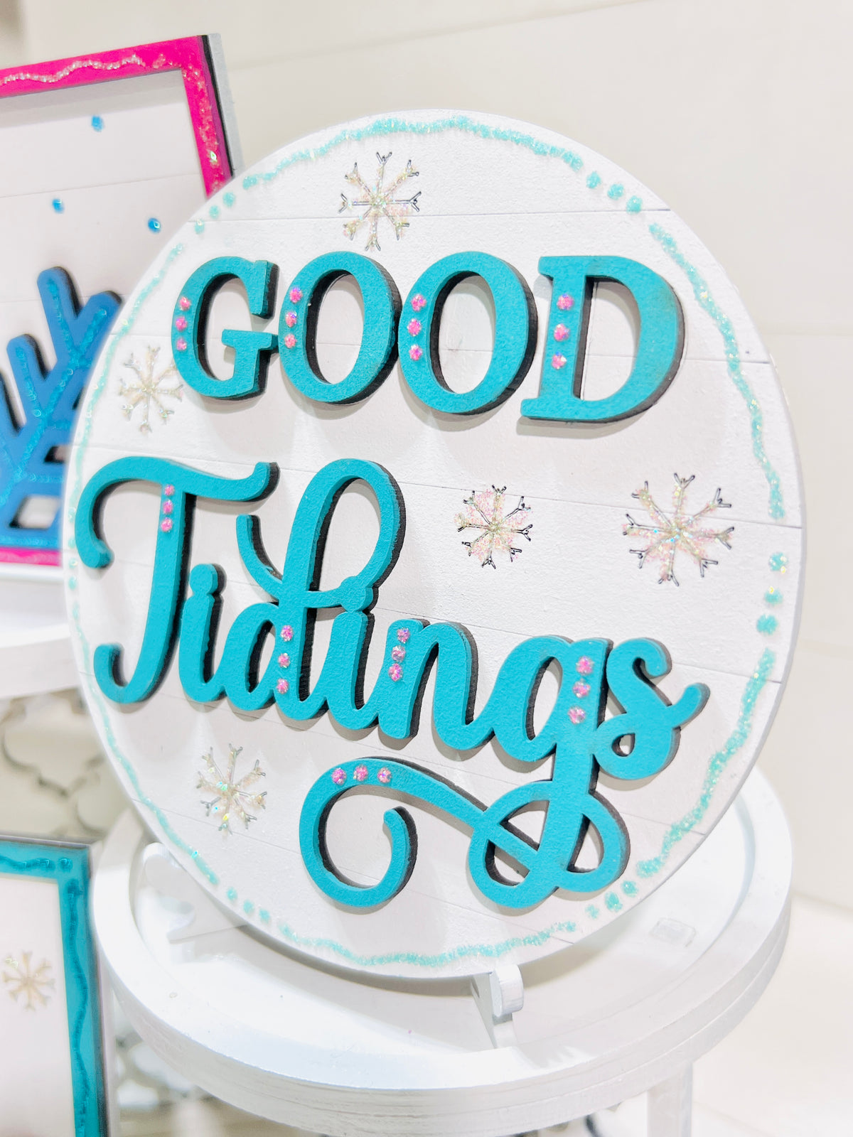 Merry and Bright Tiered Tray Set - 137
