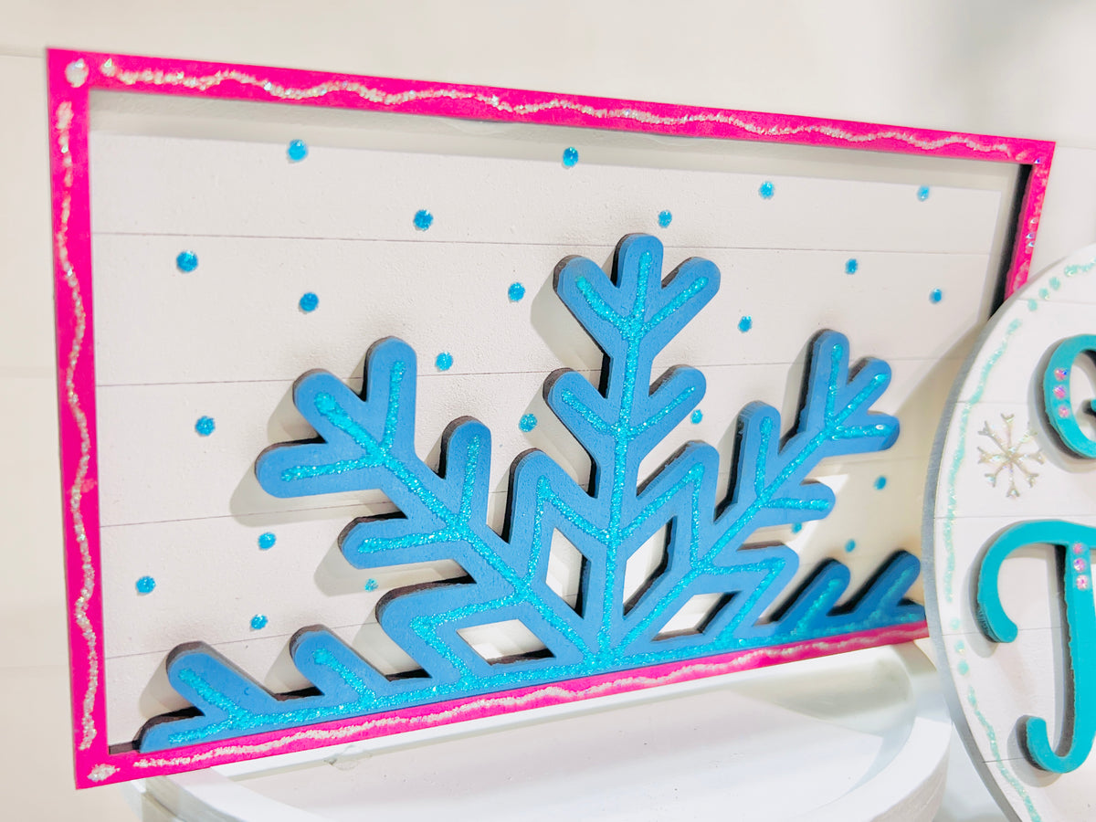 Merry and Bright Tiered Tray Set - 137