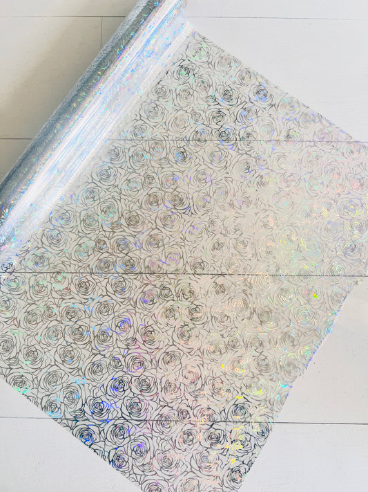 Monroe Hologram Foil - Transparent