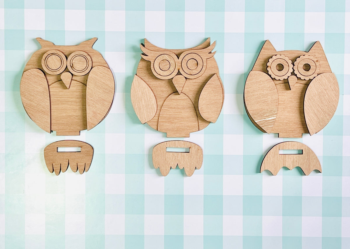 Whimsical Owl Cuties DIY KIT