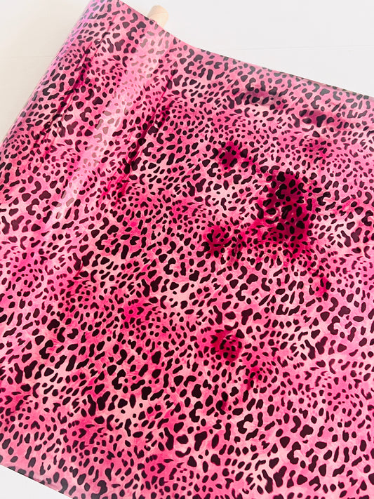 Leopard Pink Foil