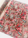 Moxie Paisley Foil - Transparent