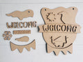 Reversible Scarecrow/Snowman Hanger Blank - 628