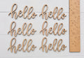 Hello Script Blanks - 443