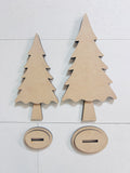 Mini Standing Tree Duo BLANKS - 143