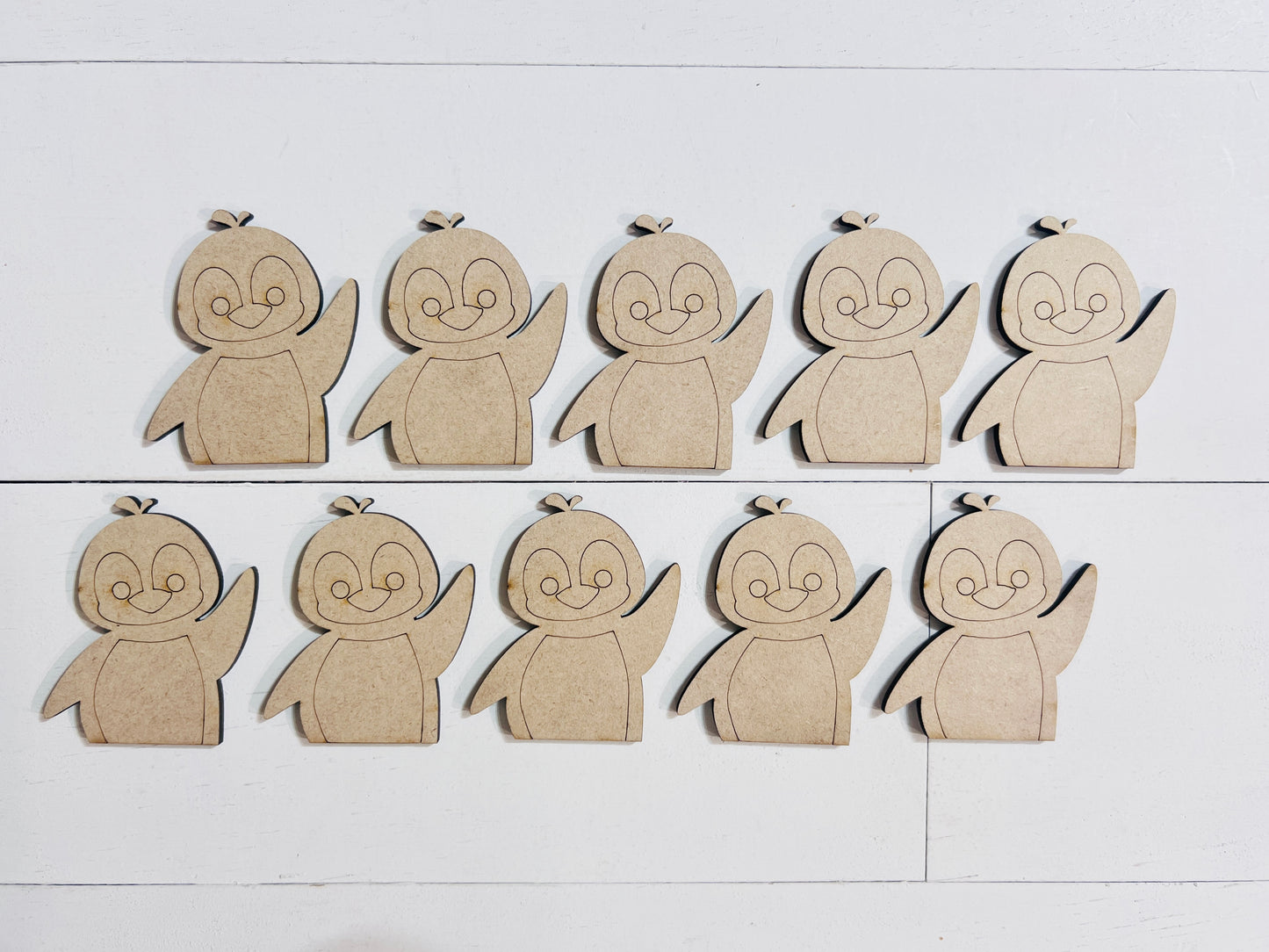 Mini Penguin Set of 10 Blanks