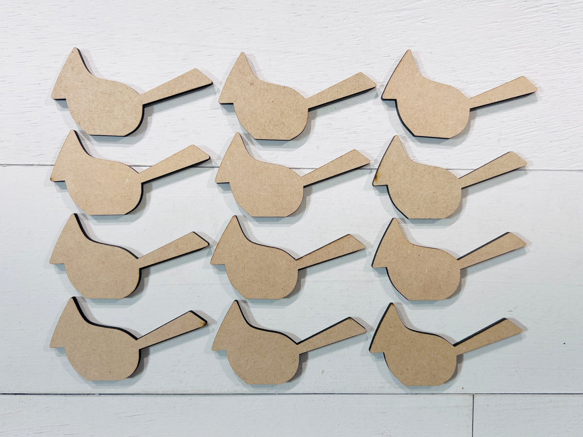 Mini Cardinal Set of 12 BLANKS - 450