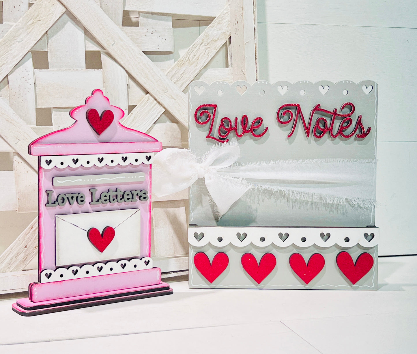 Love Letters Tiered Tray Set Blanks