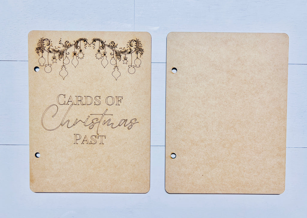Cards of Christmas Past Covers Blank