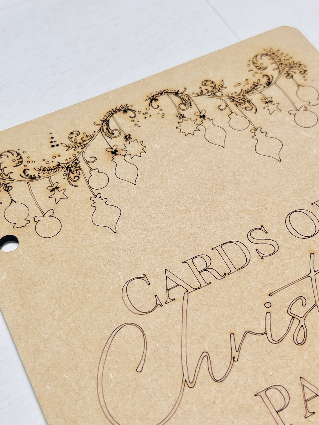 Cards of Christmas Past Covers Blank