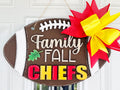 Family Fun Football Door Hanger DIY KIT - 234