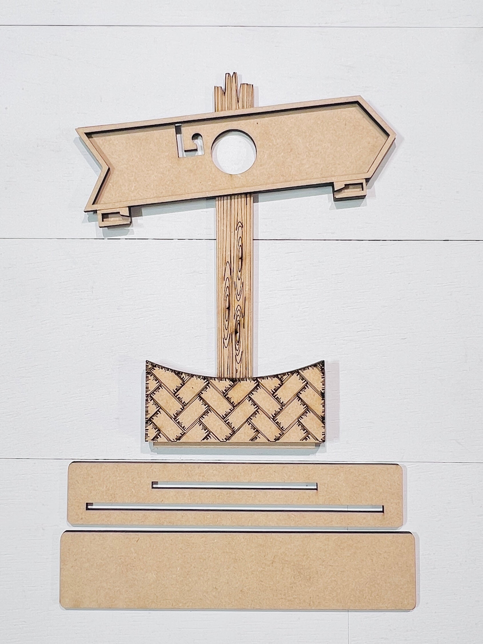 Picket Sign Post Picket Fence Post Sign (Main Base) – The Ruffled Daisy