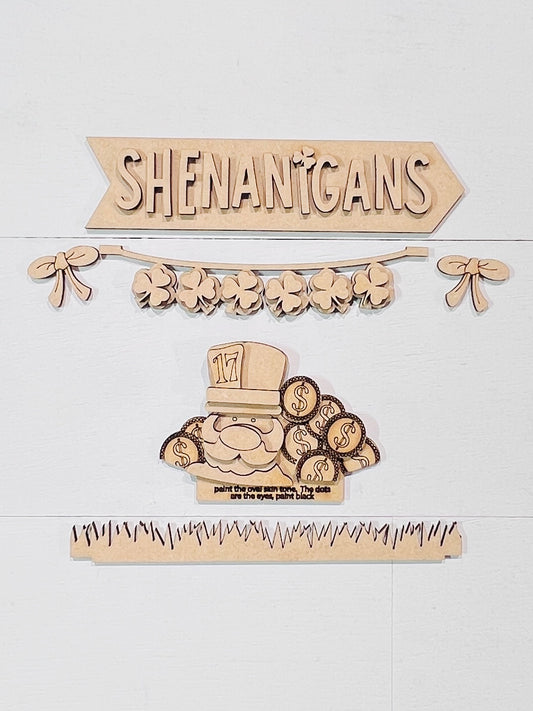 Shenanigans Picket Fence Post Insert