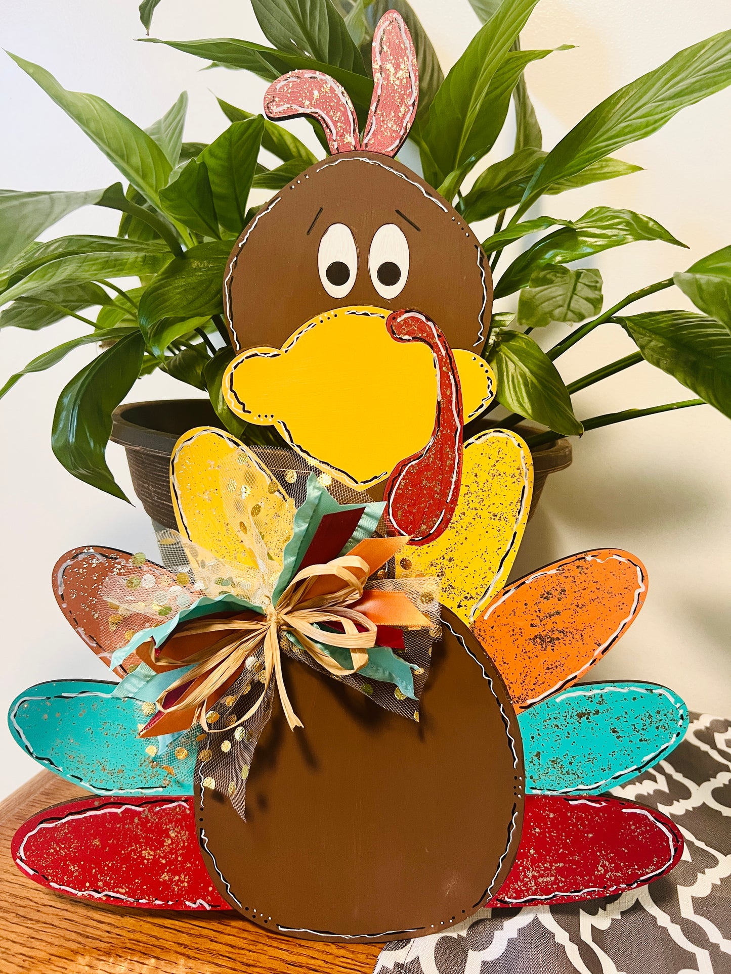 Etched Turkey 14"  DIY KIt