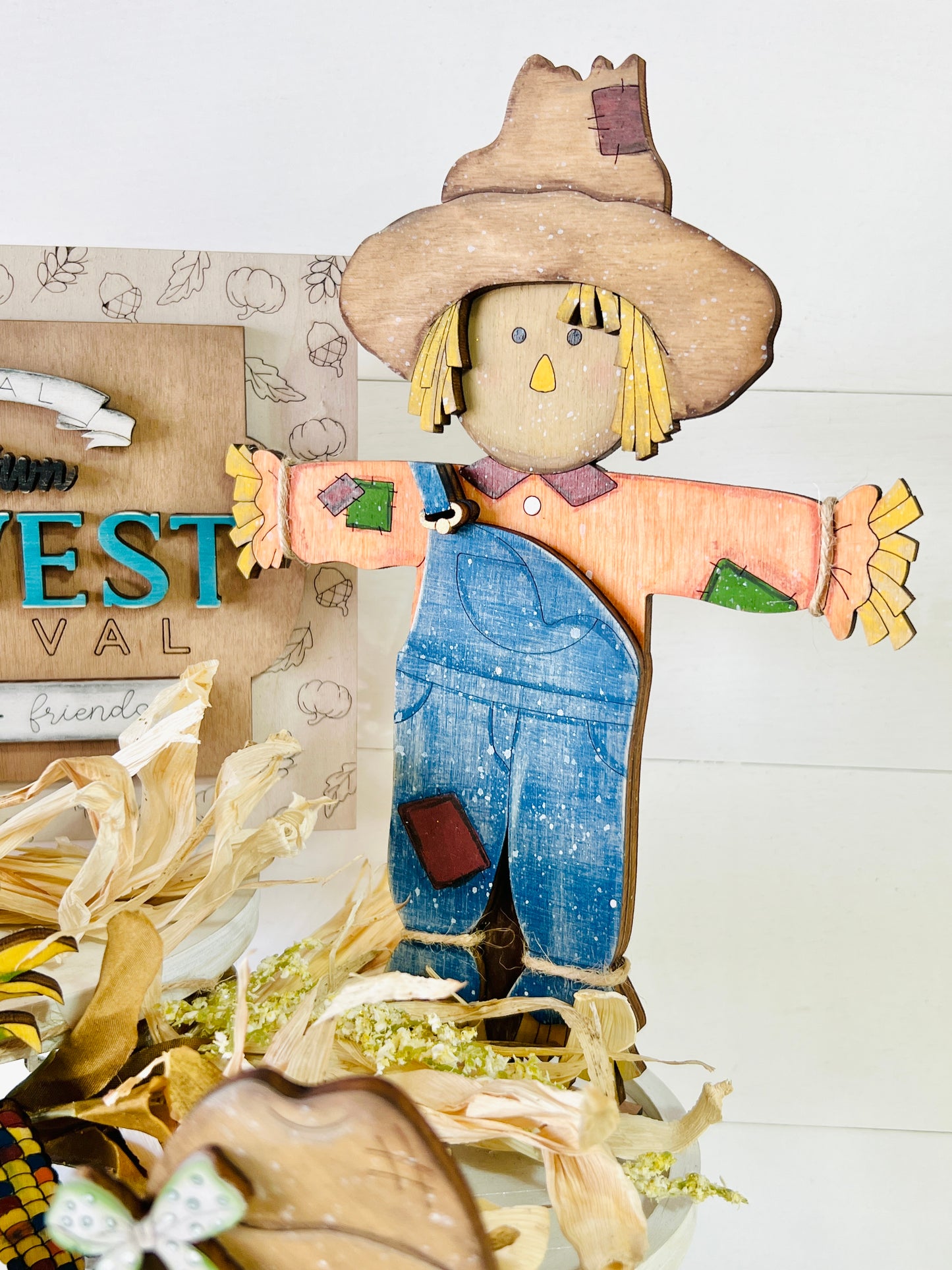 Hometown Harvest Tiered Tray Set WITH Tutorial Videos.