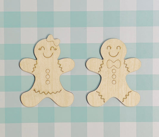 Gingerbread Couple DIY KIT